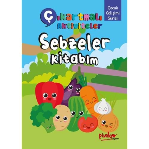 Çıkartmalı Aktiviteler Sebzeler Kitabım