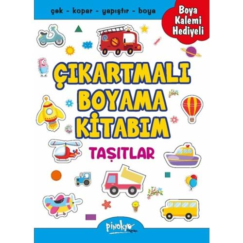 Çıkartmalı Boyama Taşıtlar