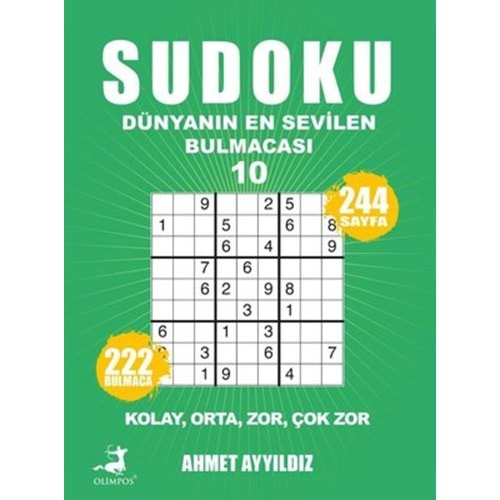 Sudoku - Dünyanın En Sevilen Bulmacası 10