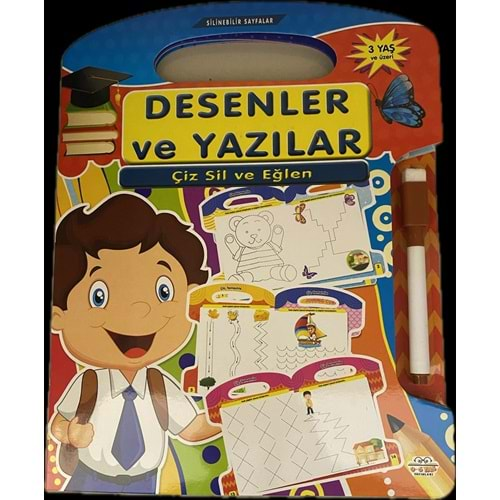 Çiz Sil Ve Eğlen - Desenler Ve Yazılar