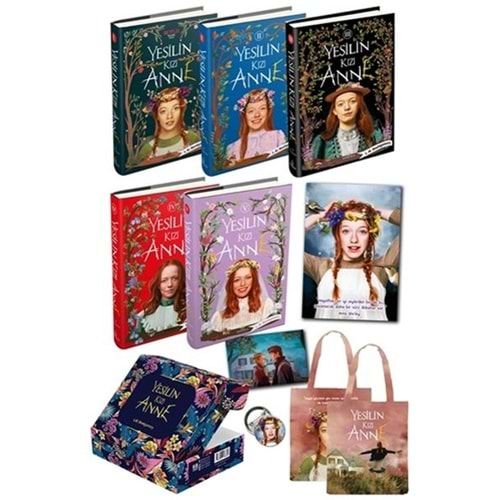 Yeşilin Kızı Anne Set 5 Kitap Kutulu Set Ciltli