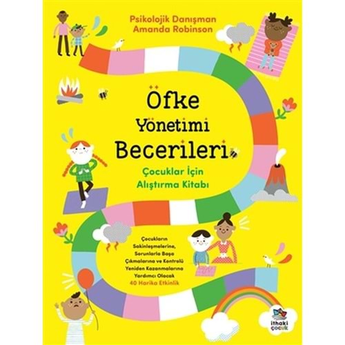 Öfke Yönetimi Becerileri Çocuklar İçin Alıştırma Kitabı