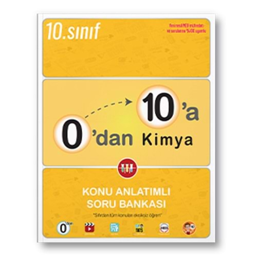 0'dan 10'a Kimya Konu Anlatımlı Soru Bankası