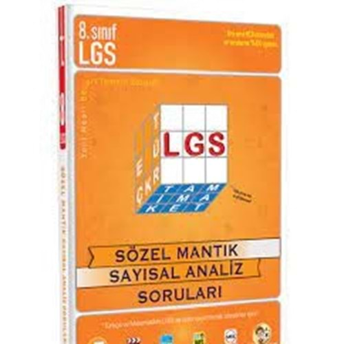 8. Sınıf LGS Sözel Mantık Sayısal Analiz Soruları