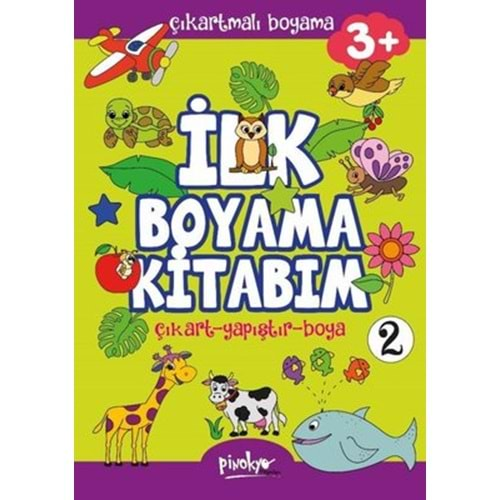 Çıkartmalı İlk Boyama Kitabım 2 - 3+ Yaş