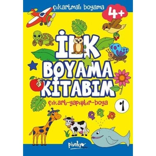 Çıkartmalı İlk Boyama Kitabım 1 - 4+ Yaş