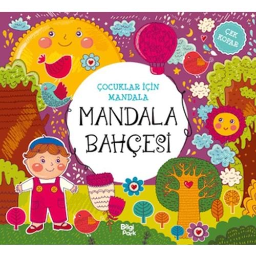 Çocuklar İçin Mandala Mandala Bahçesi