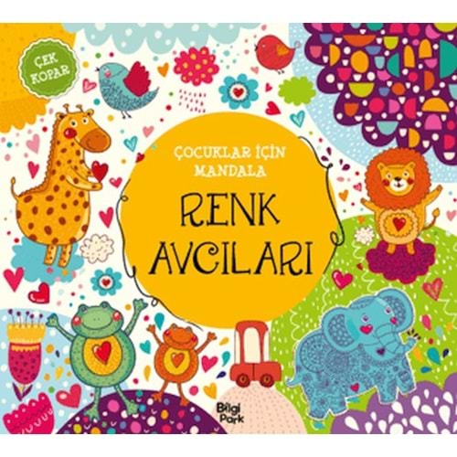 Çocuklar İçin Mandala Renk Avcıları
