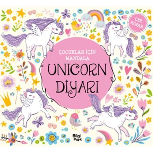 Çocuklar İçin Mandala Unicorn Diyarı