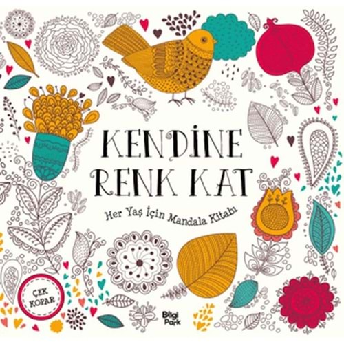 Kendine Renk Kat Her Yaş İçin Mandala