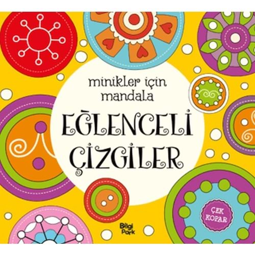 Minikler İçin Mandala Eğlenceli Çizgiler