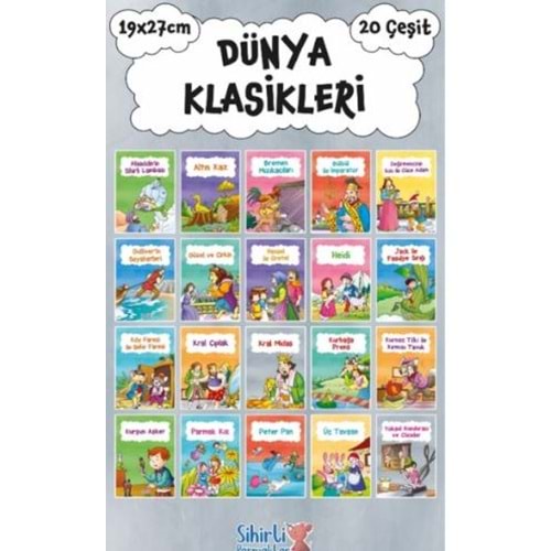 Dünya Klasikleri 20 Çeşit A4