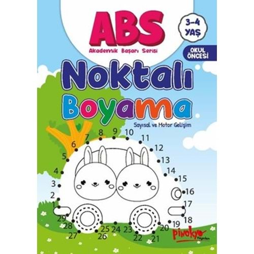 ABS Noktalı Boyama Sayısal ve Motor Gelişim 3 - 4 Yaş