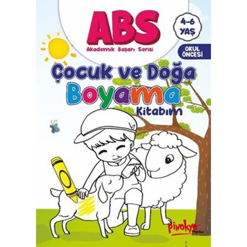 ABS Çocuk ve Doğa Boyama Kitabım 4 - 6 Yaş