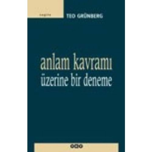 Anlam Kavramı Üzerine Bir Deneme