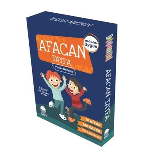 Afacan Tayfa 1 - Seti (10 Kitap) (1. Sınıf)