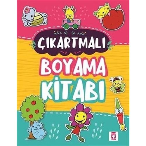 Çıkartmalı Boyama Kitabı