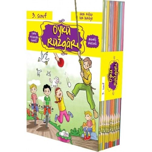 3.Sınıf Öykü Rüzgarı Kutulu Set (10 Kitap)