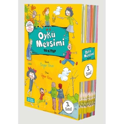 3.Sınıf Öykü Mevsimi Kutulu Set (10 Kitap)