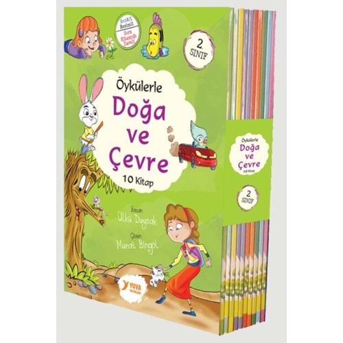 2.Sınıf Doğa ve Çevre Serisi Kutulu Set (10 Kitap)