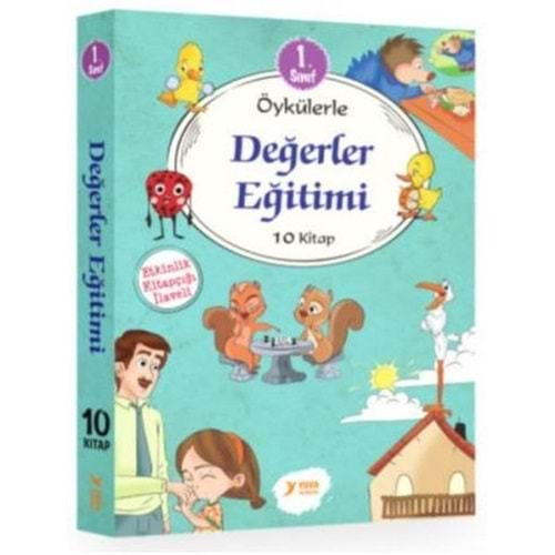 Öykülerle Degerler Egitimi 1. Siniflar Için 10 Kitap Set