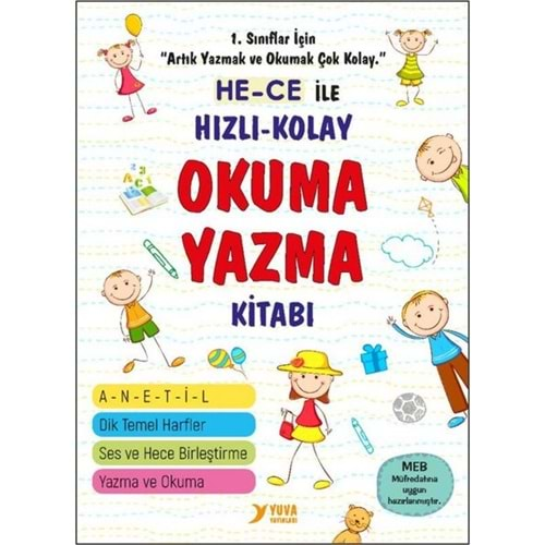 HECE İLE HIZLI KOLAY OKUMA YAZMA KİTABI