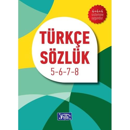 Türkçe Sözlük İlköğ. 5-6-7-8