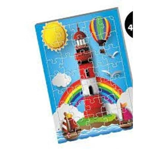 Redka Ahşap Puzzle 30X40 Cm. Deniz Feneri