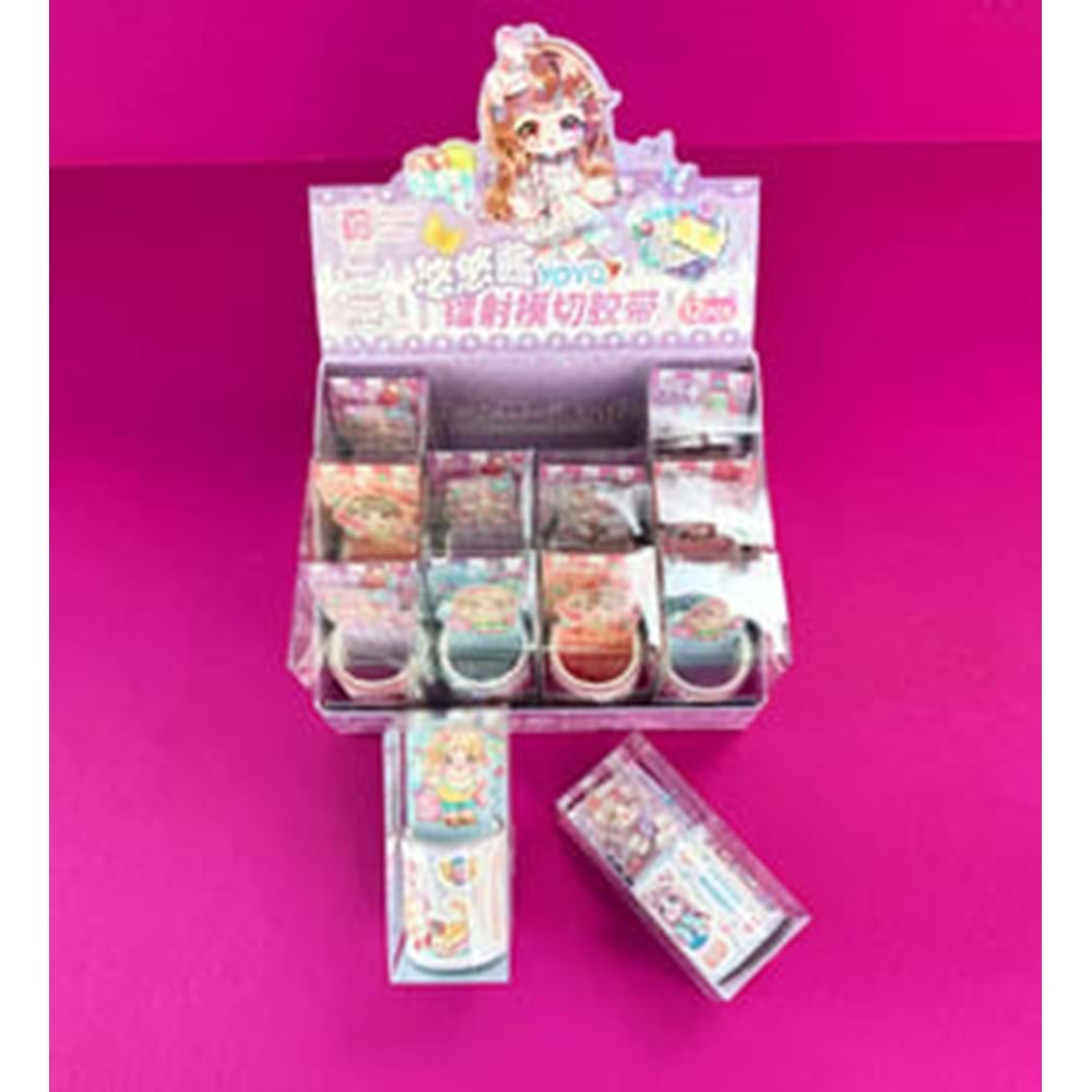 4,5 Cm Genişliğinde Kawaii Desenli Bant X12