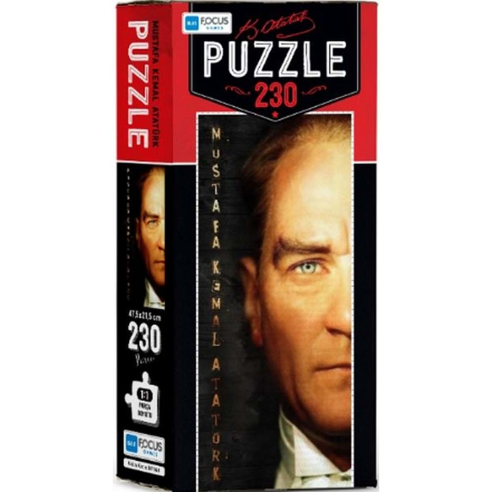 Blue Focus Mustafa Kemal Atatürk - Puzzle 230 Parça