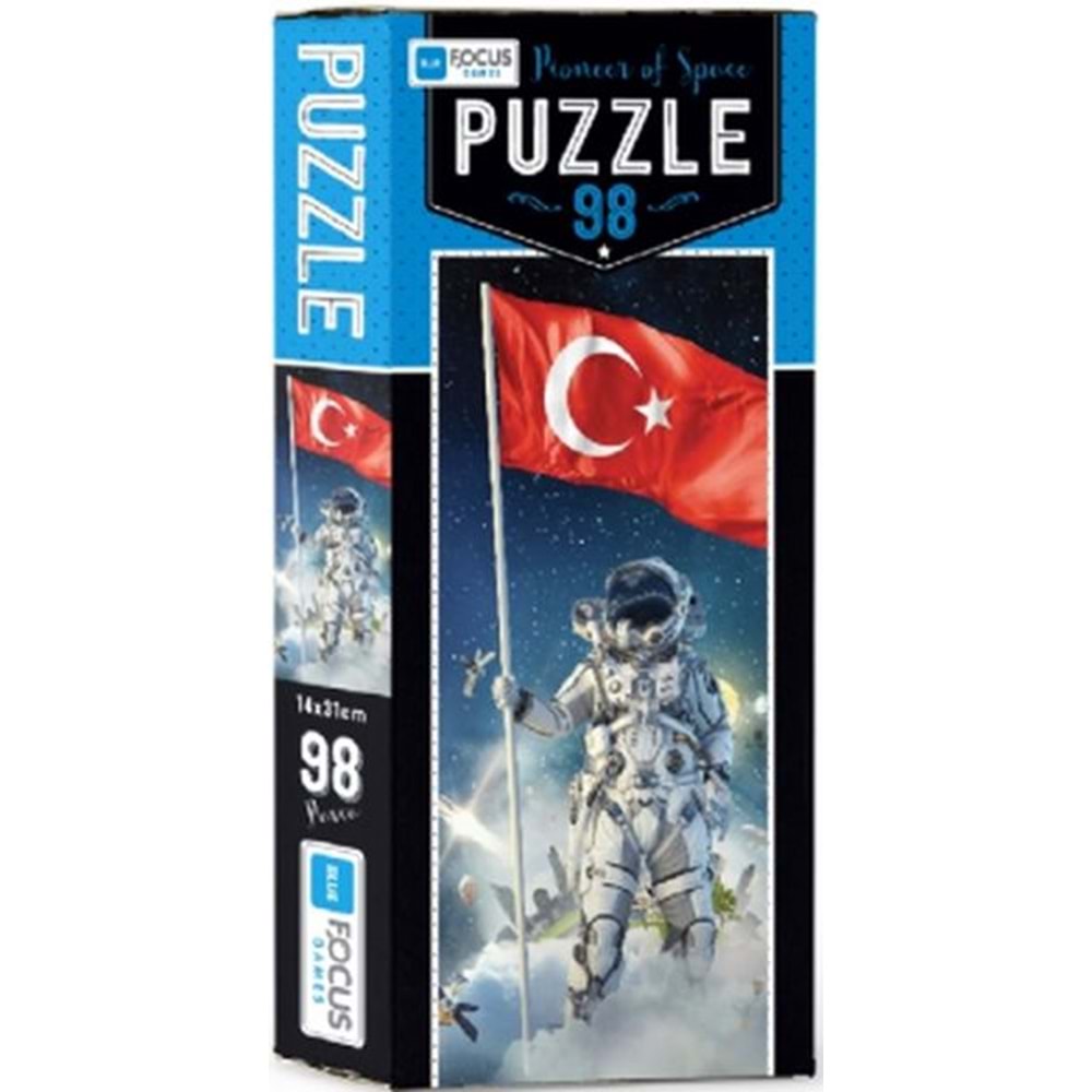 Blue Focus Pioneer Of Space - Puzzle 98 Parça