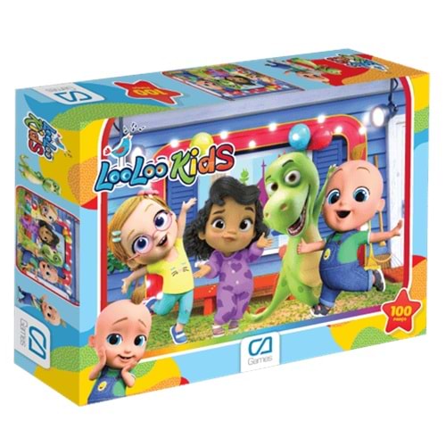 Ca Games LooLookKİDS Puzzle 100 Parça