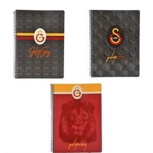 Galatasaray Defter Spiralli Karton Kapak A4 72 Yp. Kareli