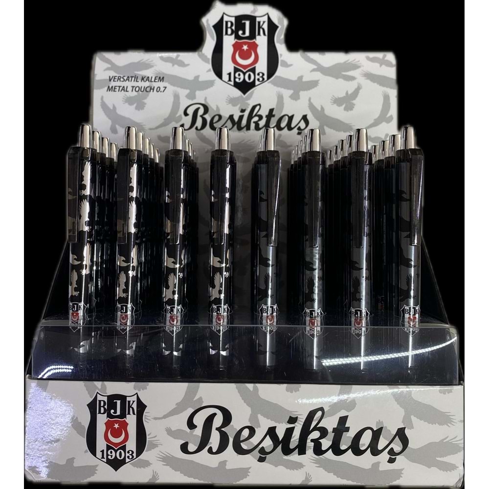 Beşiktaş Versatil Kalem Metal Touch 0,7 MM 40 Lı Stant