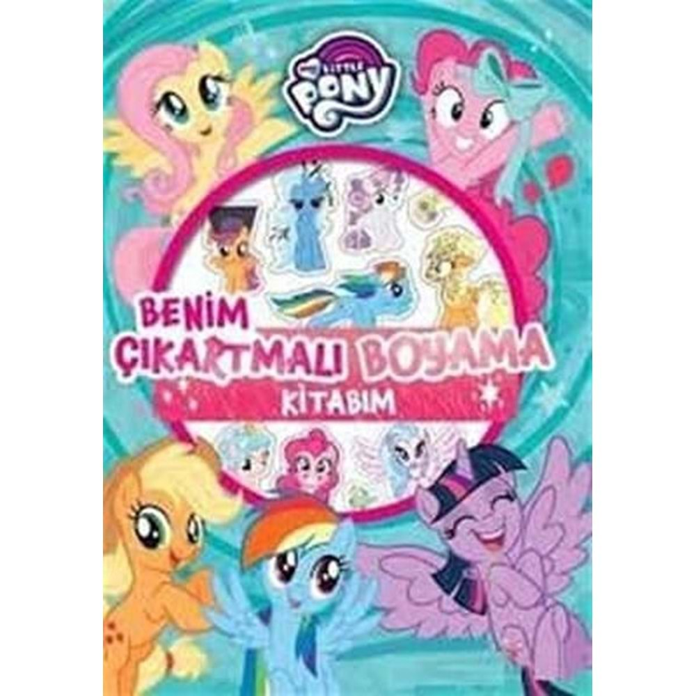 My Little Pony Benim Çıkartmalı Boyama Kitabım