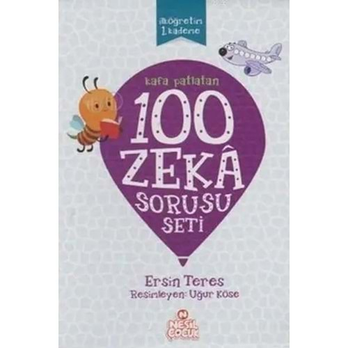 100 Zeka Sorusu Seti (5 Kitap) /Nesilçocuk