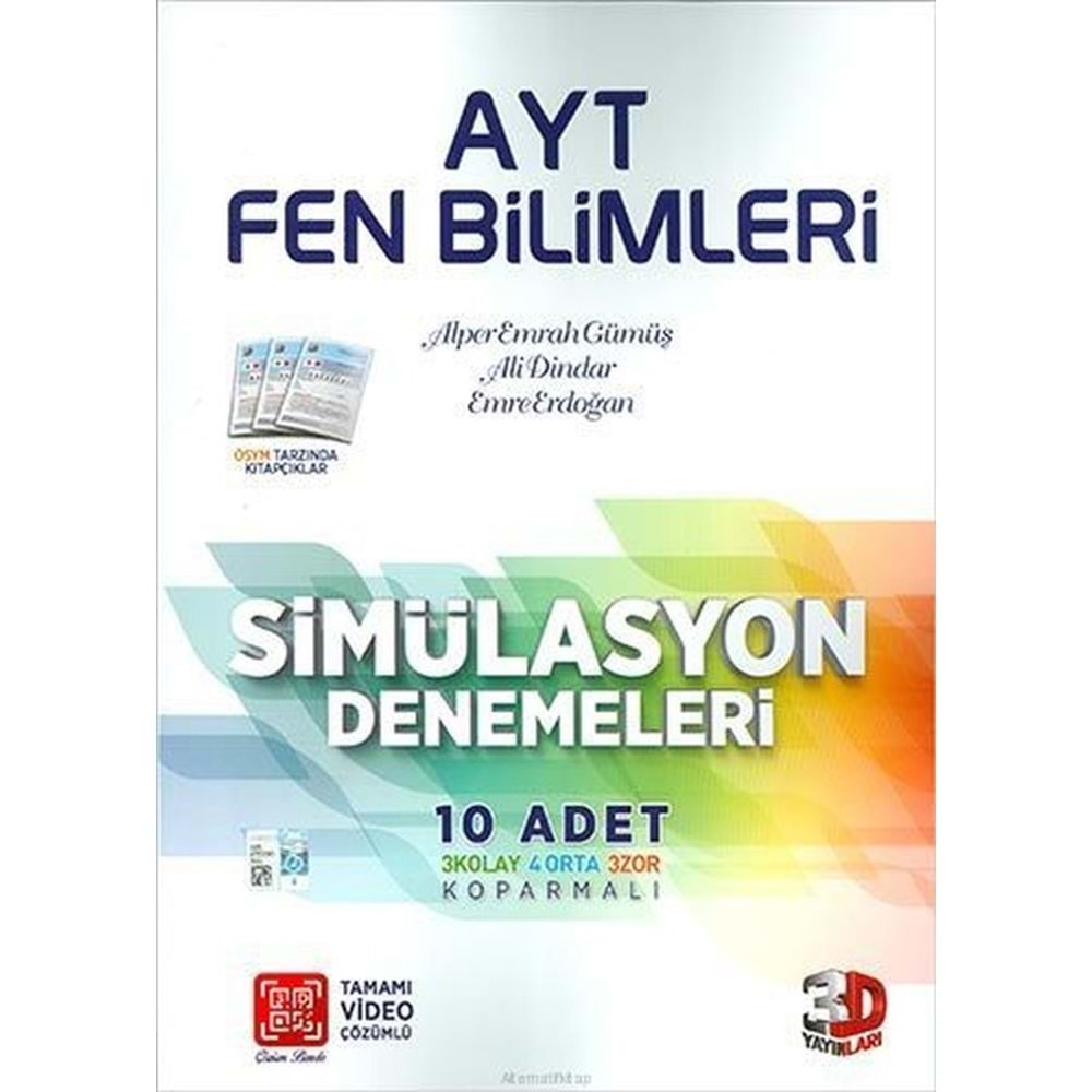 Ayt 3D Simülasyon Fen Bilimleri Denemeleri