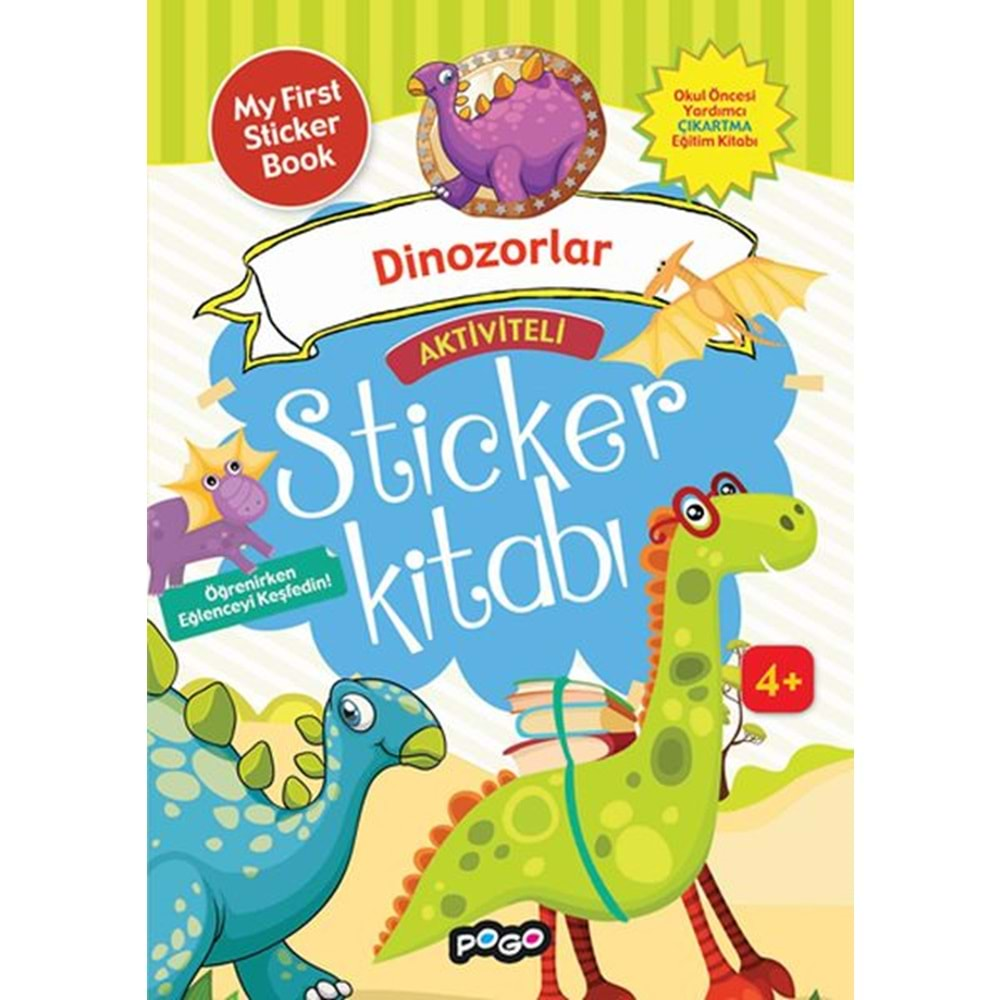 Aktiviteli Sticker Dinozorlar