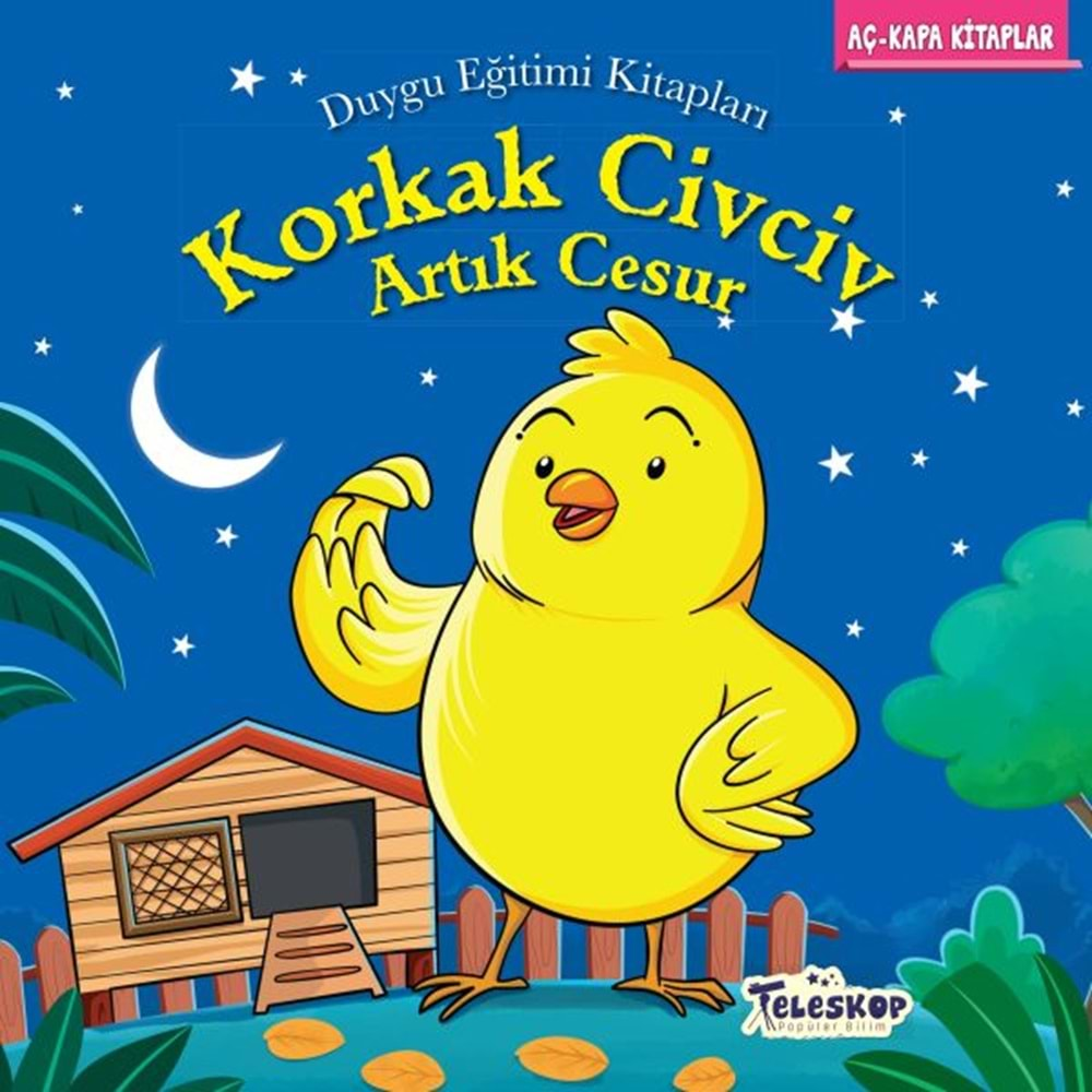 Korkak Civciv Artık Cesur Duygu Eğitim Kitapları