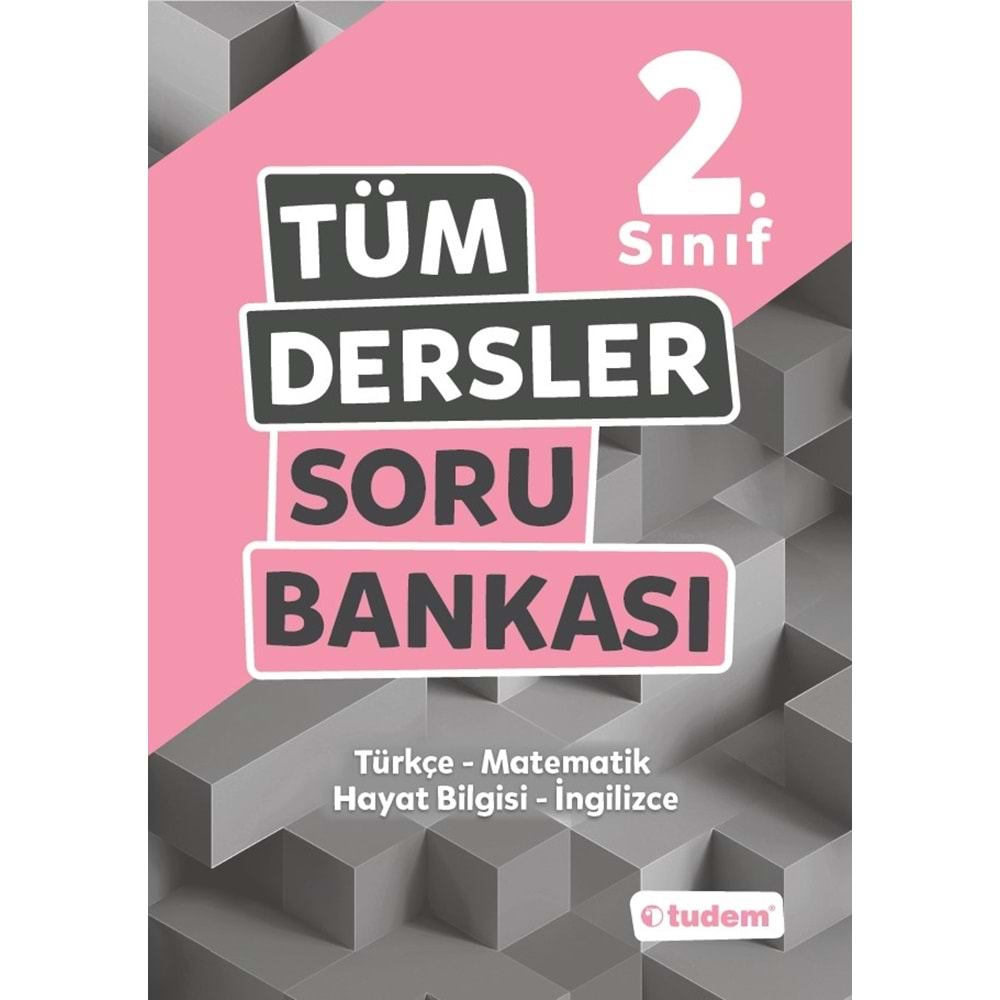 Tudem Yayınları 2.Sınıf Tüm Dersler Soru Bankası