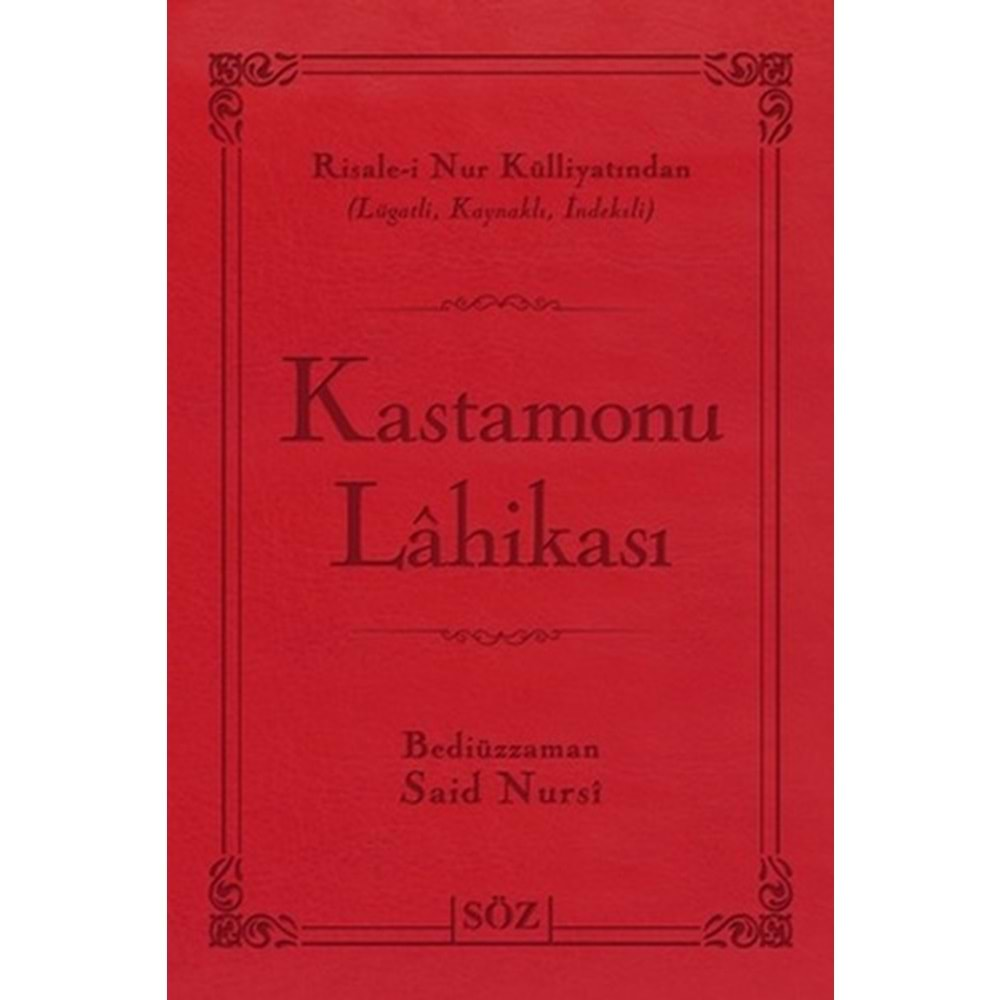 Kastamonu Lahikası_Çanta Boy_2 Renk /Söz Basım