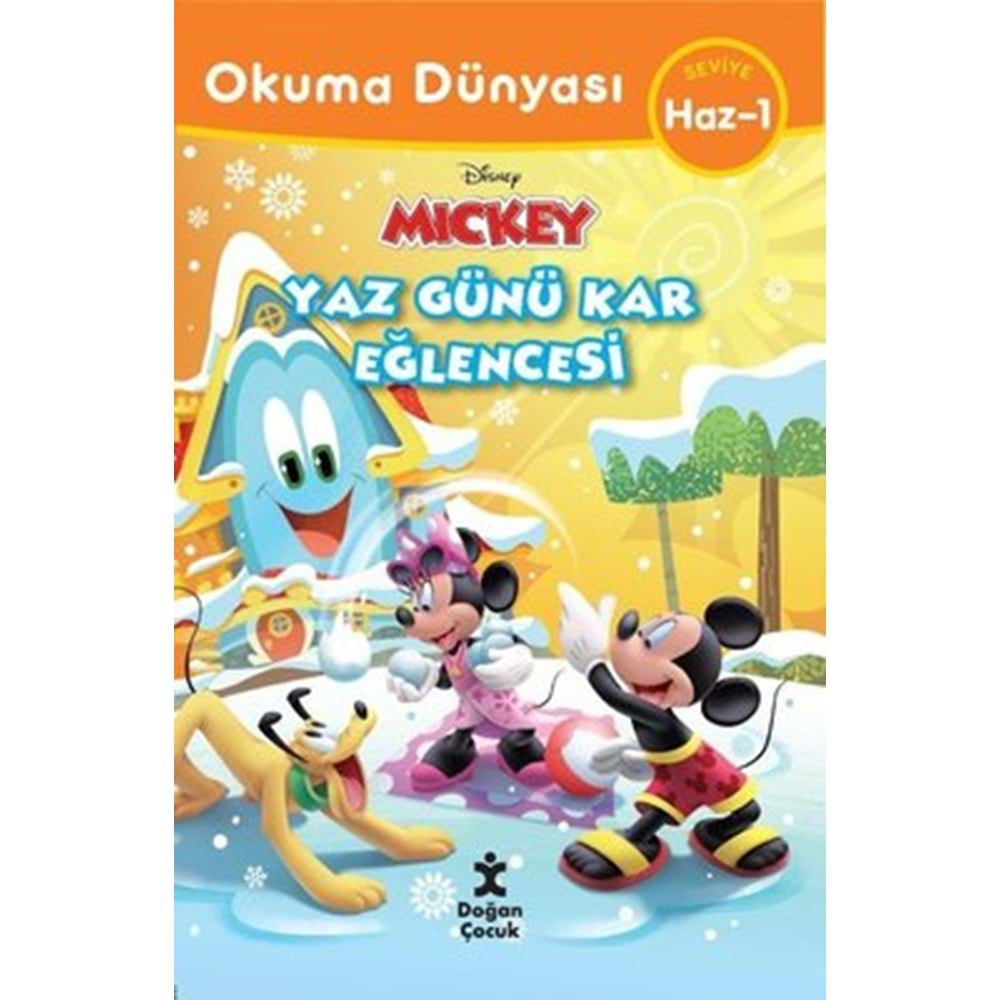 Disney Mickey Yaz Günü Kar Eğlencesi - Okuma Dünyası Seviye Haz - 1