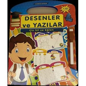 Çiz Sil Ve Eğlen - Desenler Ve Yazılar