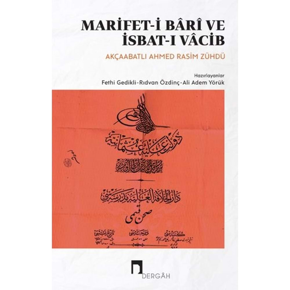 Marifeti Bari ve İsbatı Vacib