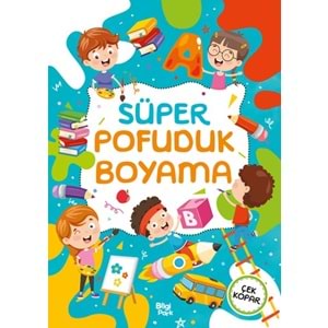 Süper Pofuduk Boyama Kitabı