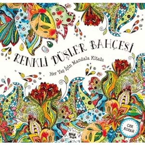 Renkli Düşler Bahçesi Her Yaş İçin Mandala