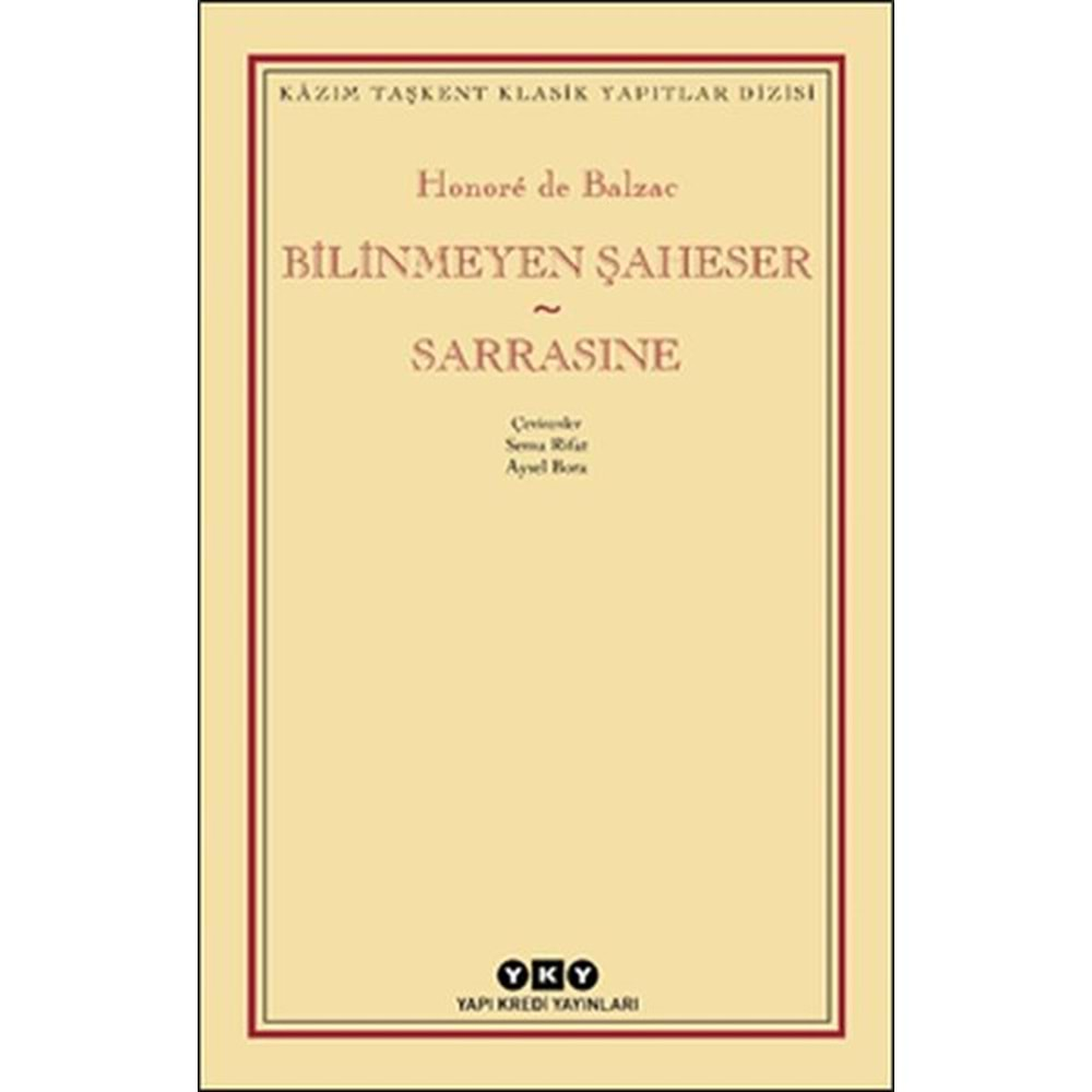 Bilinmeyen Şaheser - Sarrasine