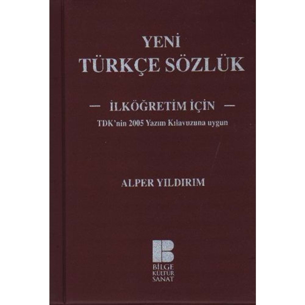 Yeni Türkçe Sözlük Ilk Ögretimler Için